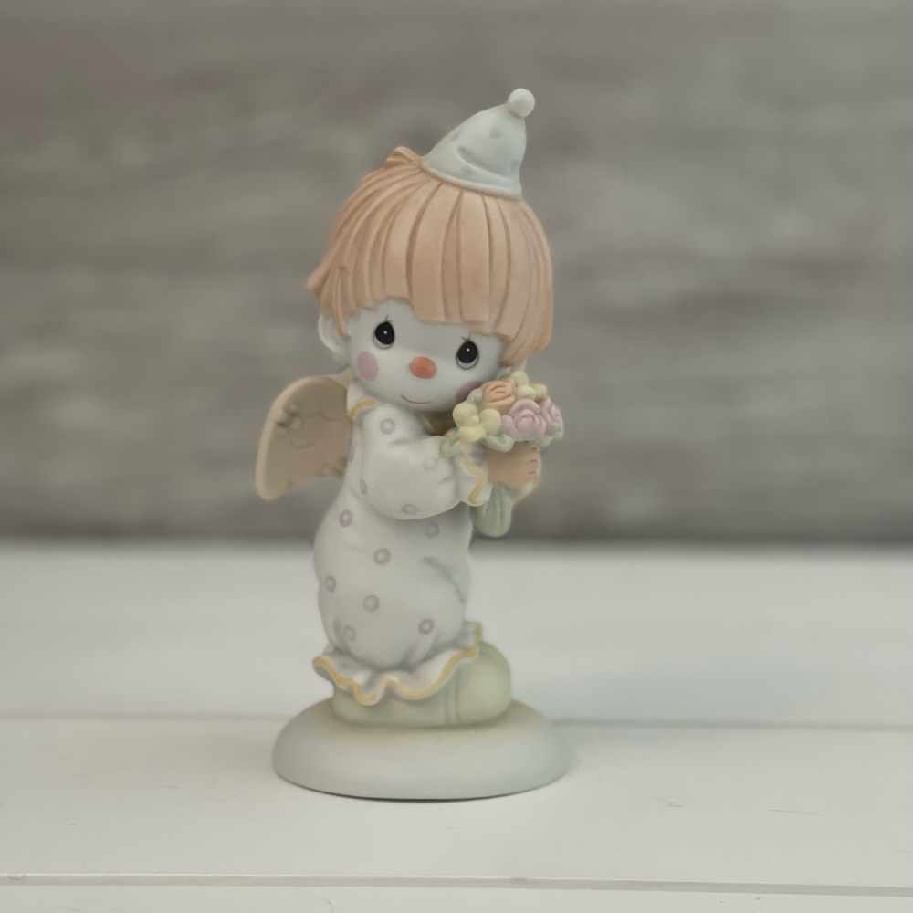 Vintage Enesco Precious Moments “Happiness is Divine” - 1987